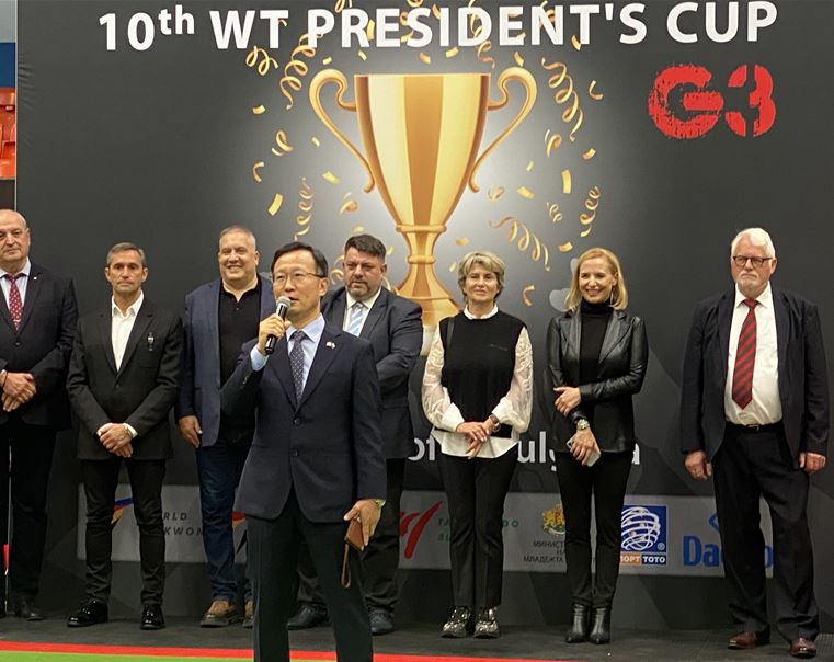 대사, 제10회 WT Presidents Cup 2025 태권도 대회 개막식 참석